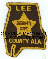 ALABAMA,A,LEE COUNTY SHERIFF 1